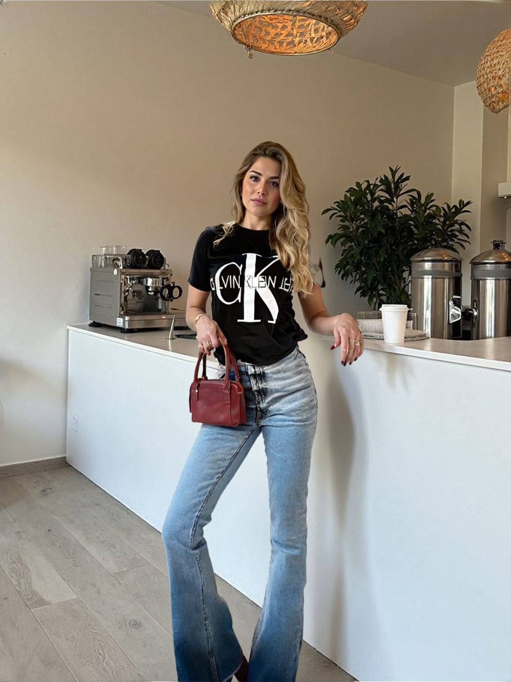 Ck T-shirt For WOMEN