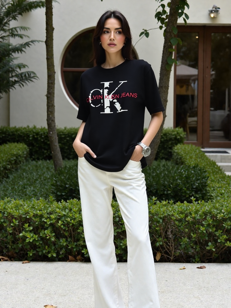 Ck T-shirt For WOMEN