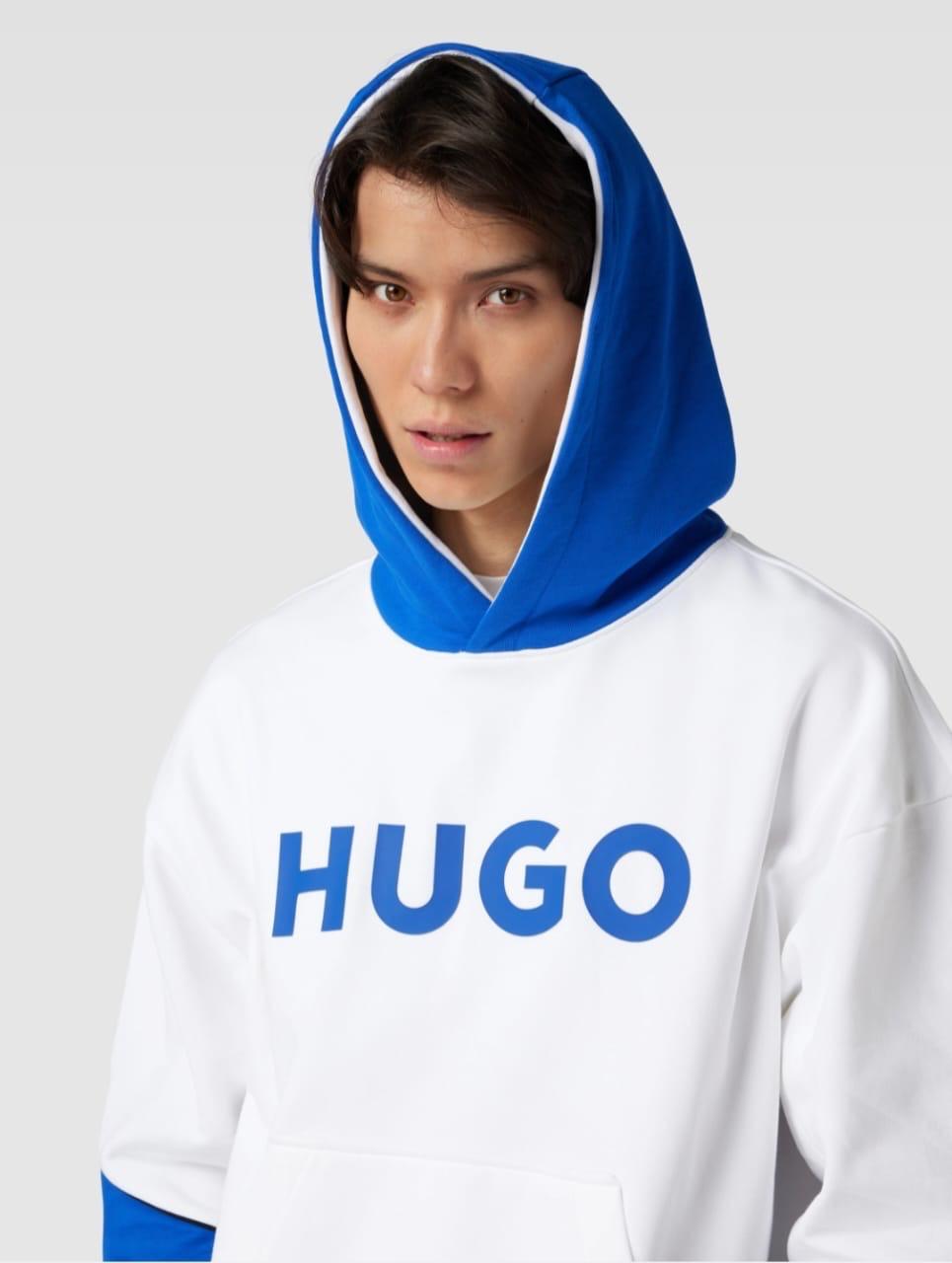 2Hugo Boss Hoodies white and black line blue =1499