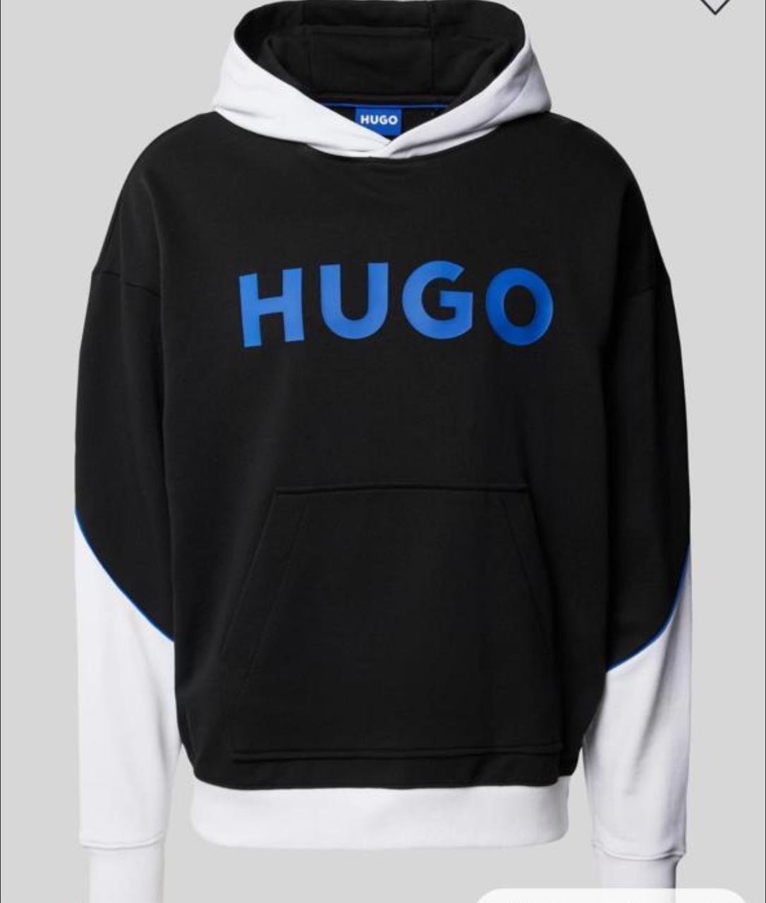 2Hugo Boss Hoodies white and black line blue =1499