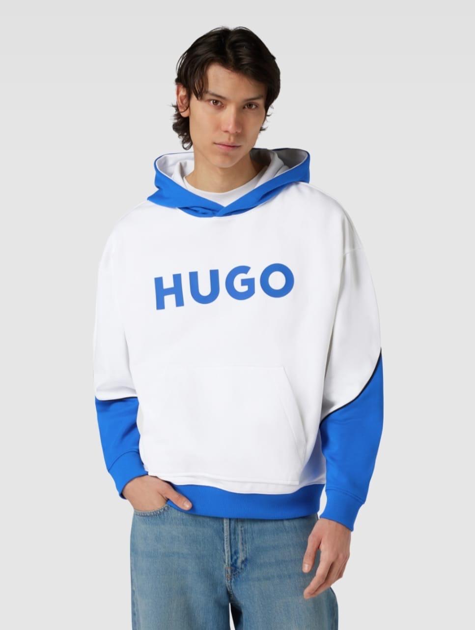 2Hugo Boss Hoodies white and black line blue =1499